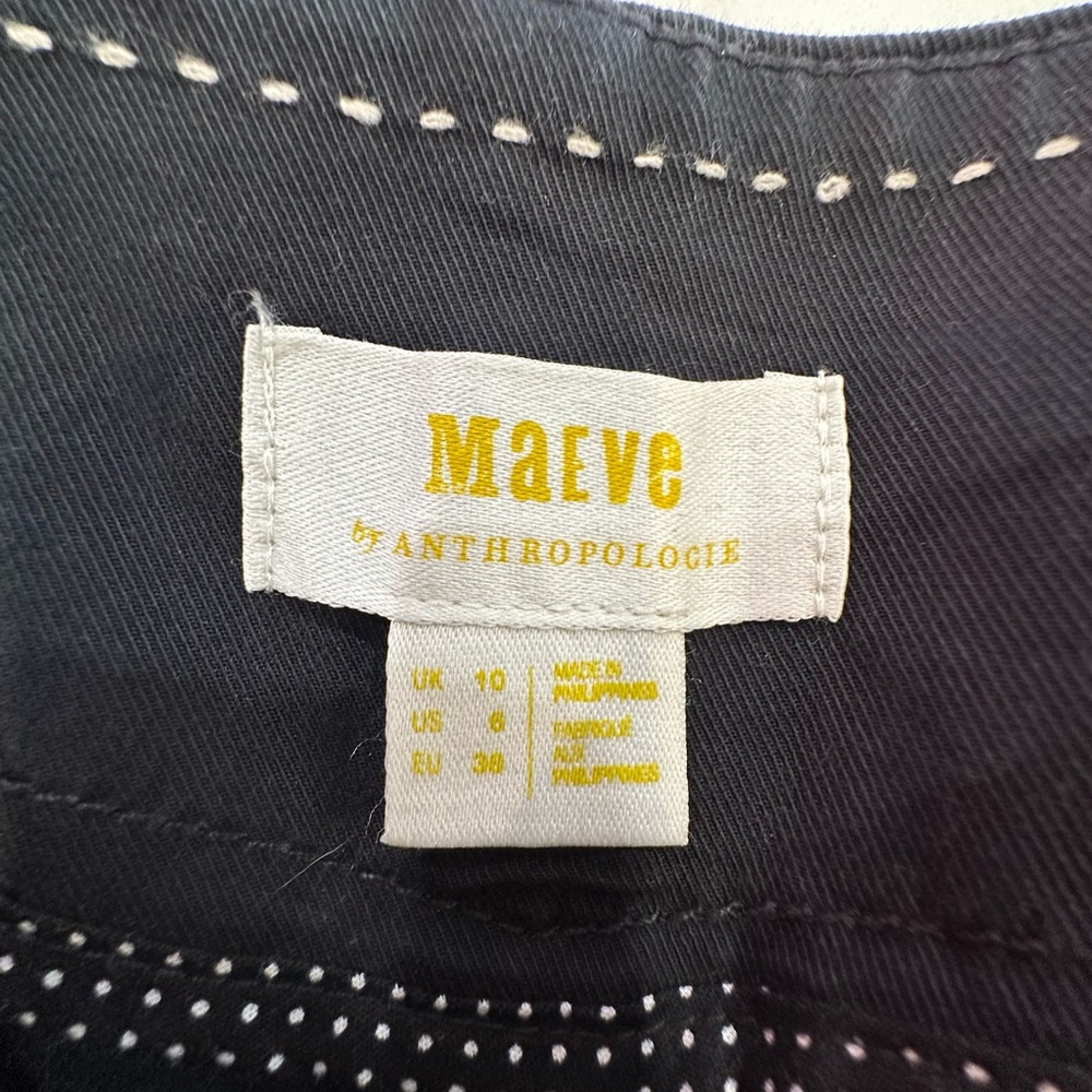 Maeve by Anthropologie Cigarette Pants-Size 6-Black - Picture 7 of 11